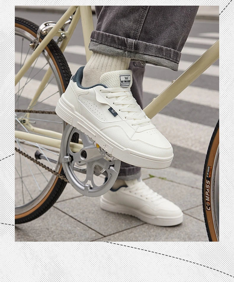 Baskets 361° Amsterdam White Blue 3