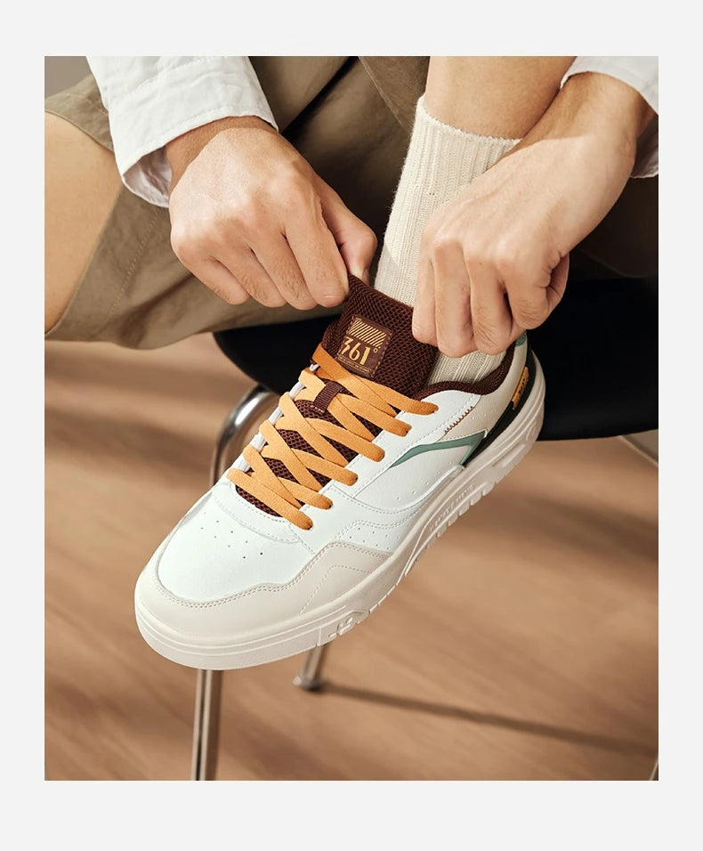 Baskets 361° Toronto White Brown 3