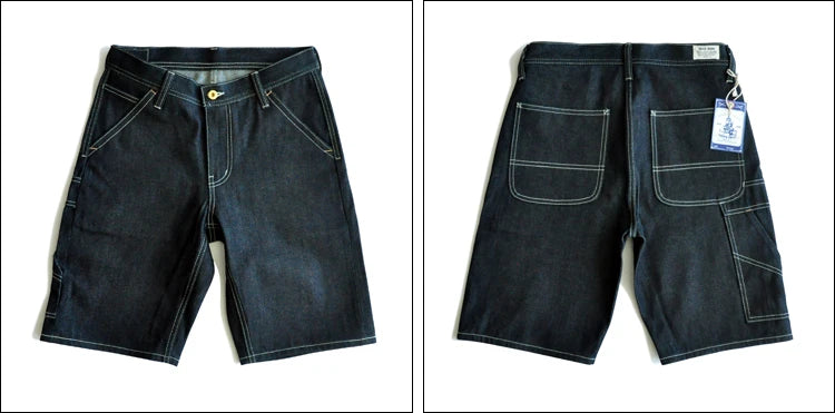 Bermuda Kanto en Jean Denim Indigo 3