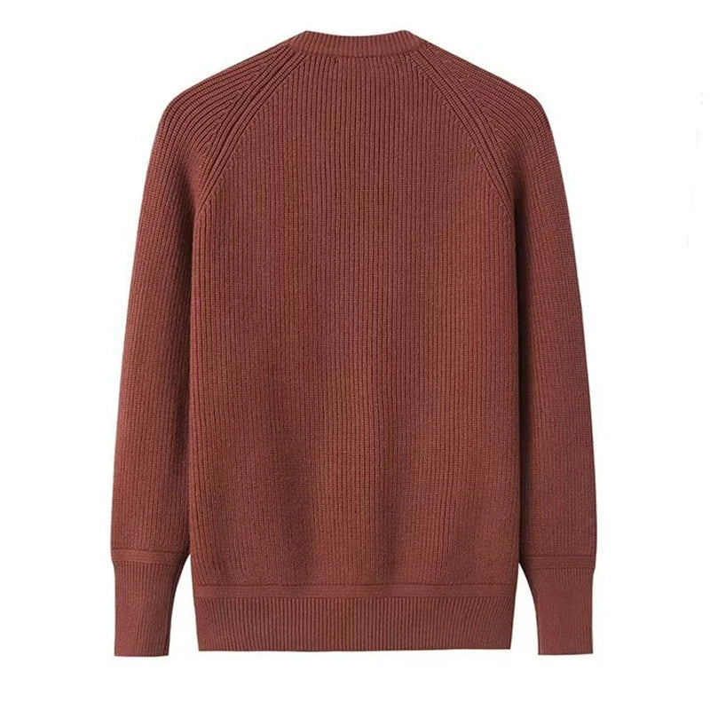 Cardigan Messieurs Camel Expo Dos