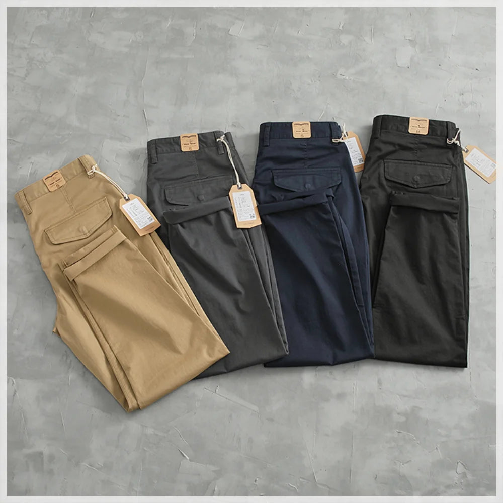 Chino Cap Ferret Coton Extensible Présentation Coloris