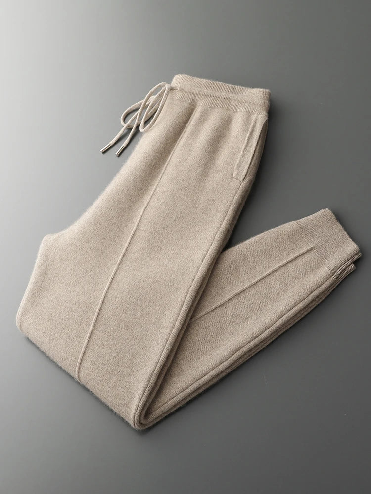 Ensemble Courchevel 100% Laine Mérinos Camel Pant