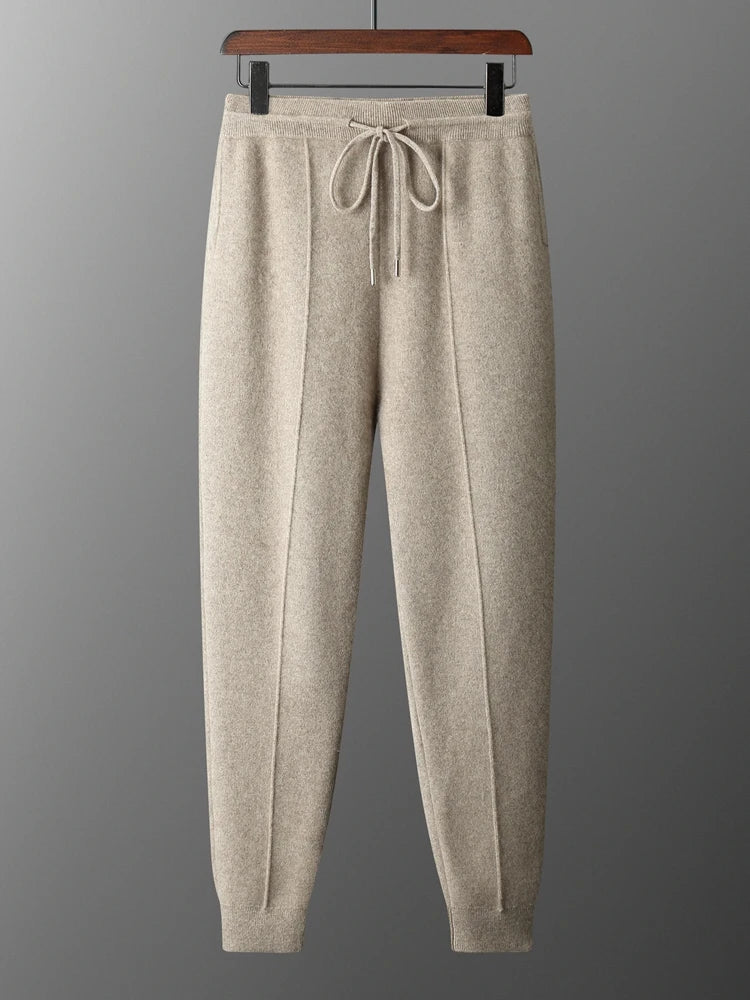 Ensemble Courchevel 100% Laine Mérinos Camel Pant 2