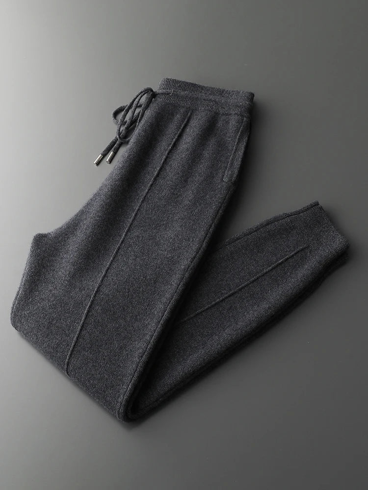 Ensemble Courchevel 100% Laine Mérinos Dark Grey 1