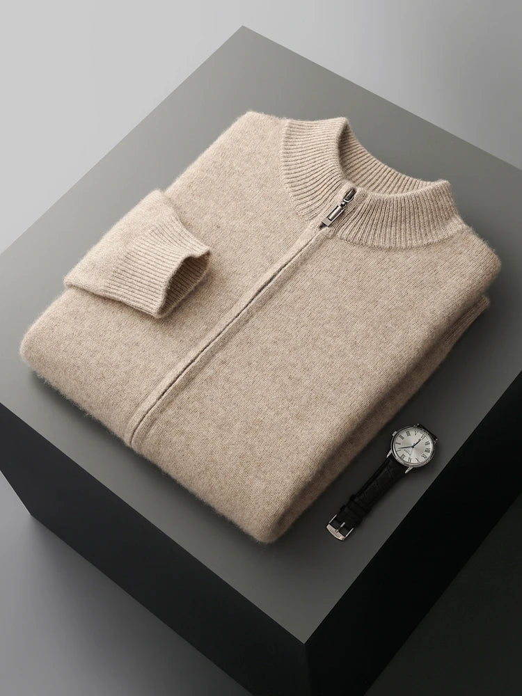 Ensemble Saint-Moritz 100% Laine Mérinos Camel 2