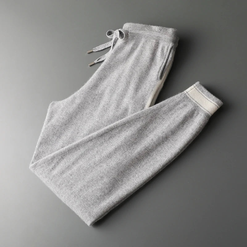 Jogging Pyrénées 100% Cachemire Light Grey