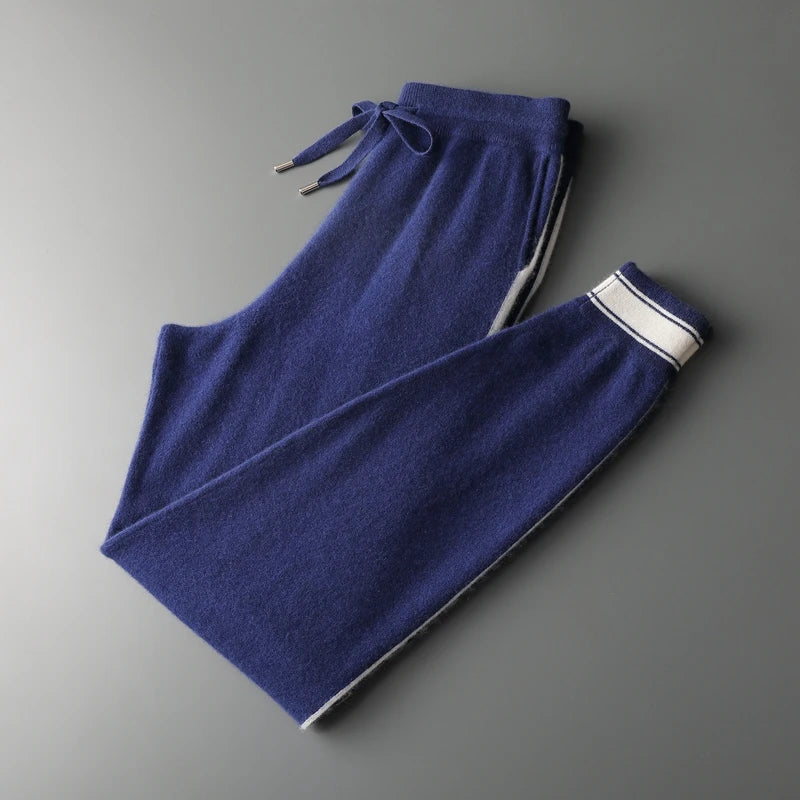 Jogging Pyrénées 100% Cachemire Navy Blue