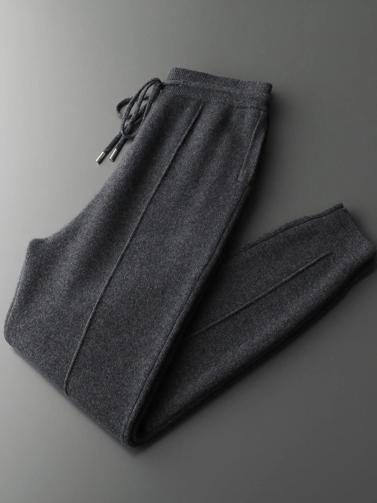 Pantalon Jogging Hanko 100% Laine Mérinos Dark Gey