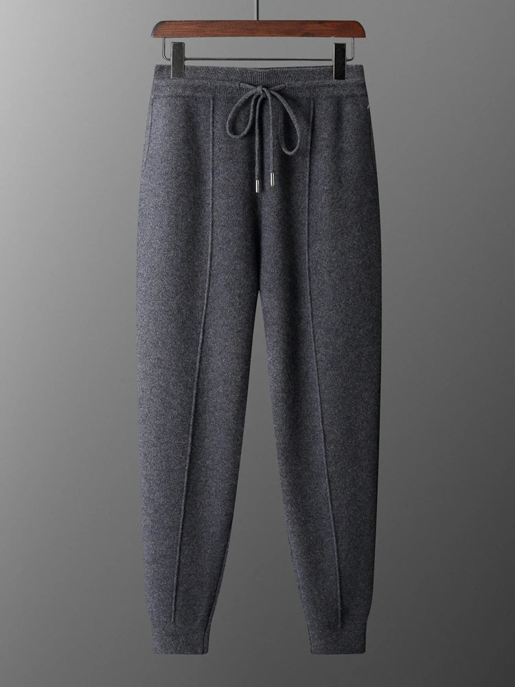 Pantalon Jogging Hanko 100% Laine Mérinos Dark Grey 1