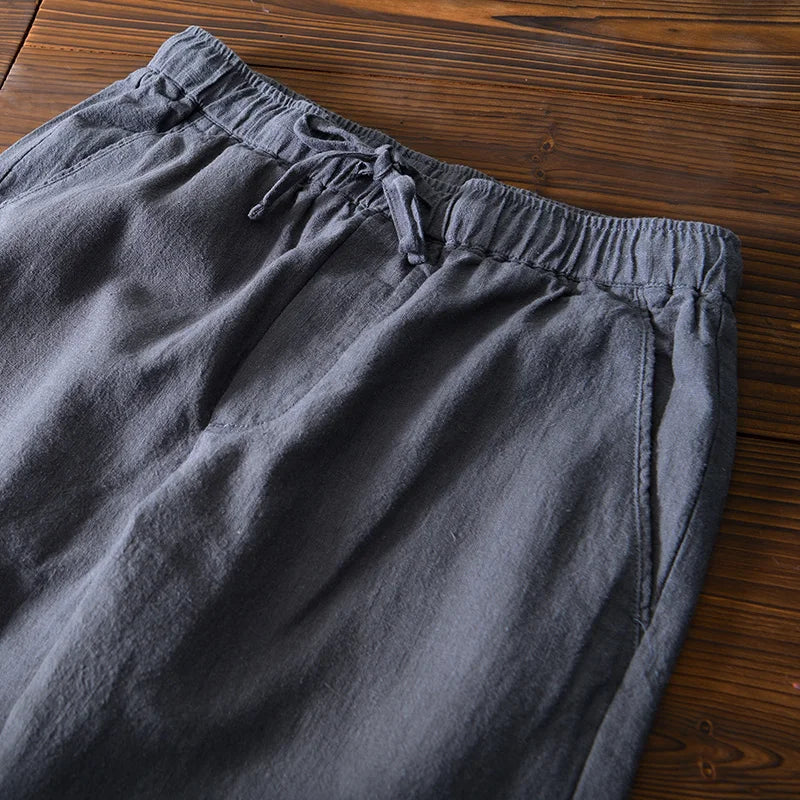Pantalon Monte-Carlo Lin Détails Gray
