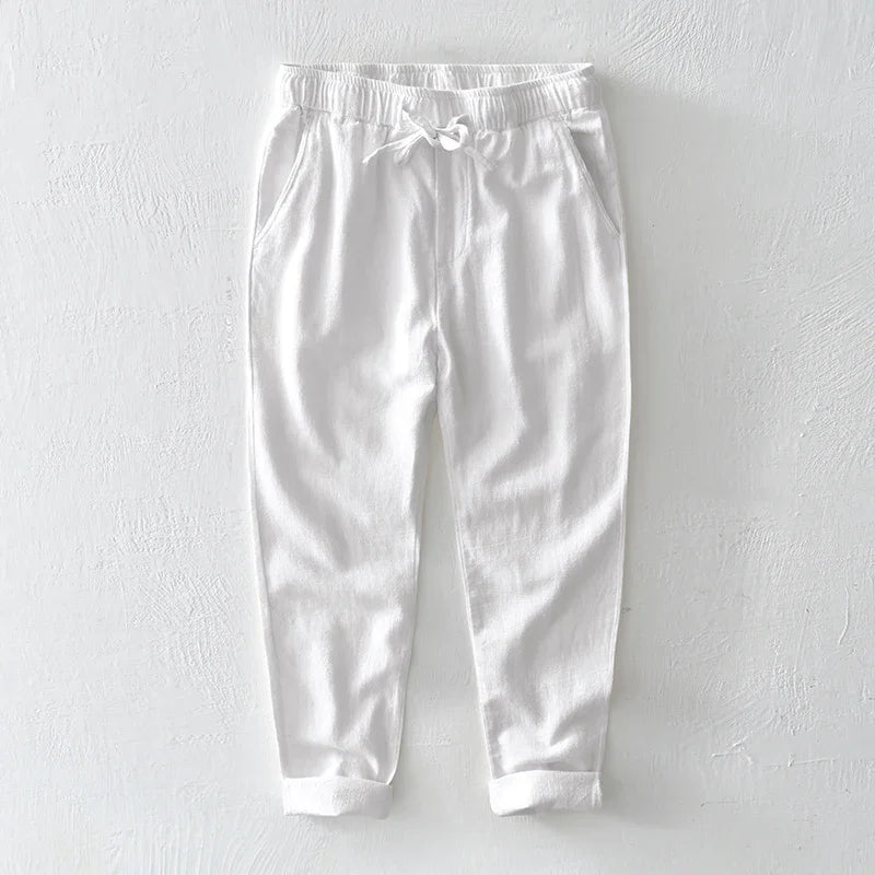 Pantalon Monte-Carlo Lin White
