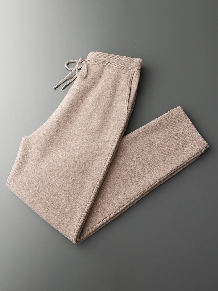 Pantalon Oslo 100% Laine Mérinos Beige