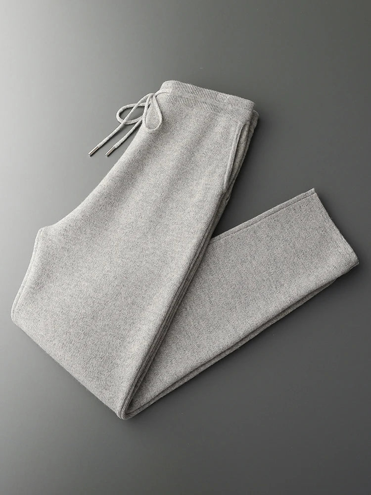 Pantalon Oslo 100% Laine Mérinos Light-Gray