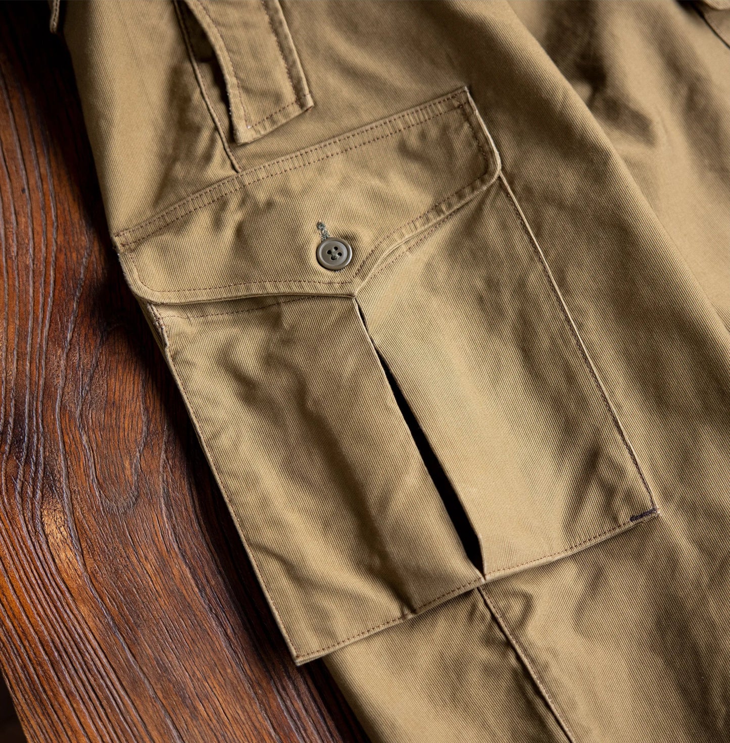 Pantalon Vigneron Cargo 100% Coton Haute Qualité Détails 4