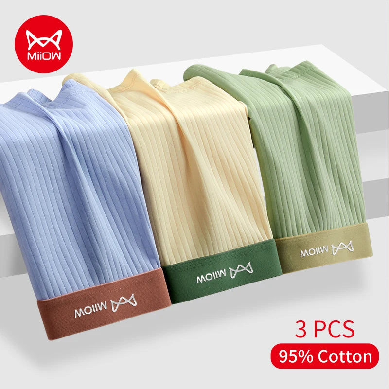 MiiOW coton boxer x3
