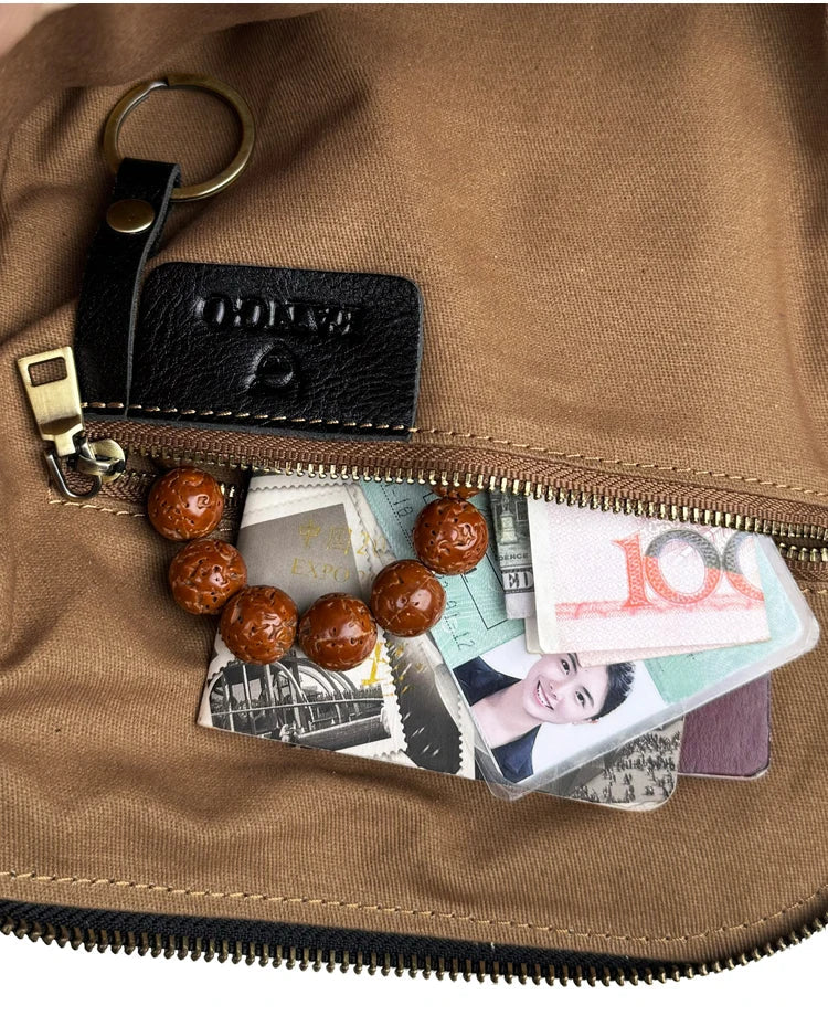 Pochette Côme en Cuir Souple