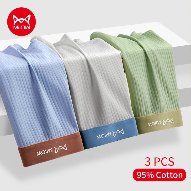 MiiOW coton boxer x3