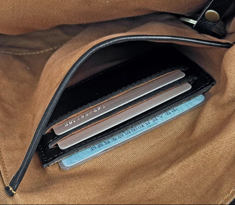 Pochette Côme en Cuir Souple