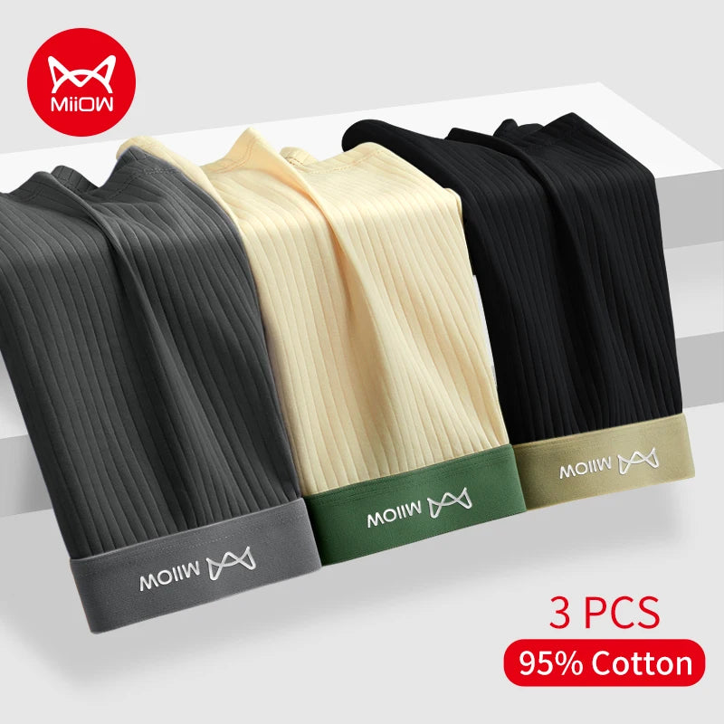 MiiOW coton boxer x3