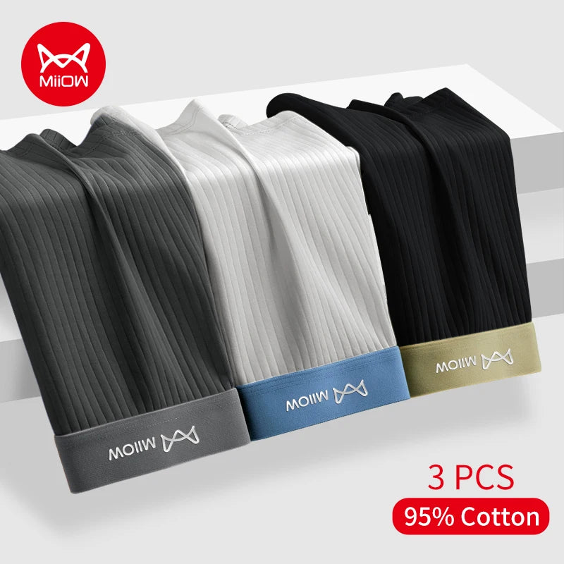 MiiOW coton boxer x3