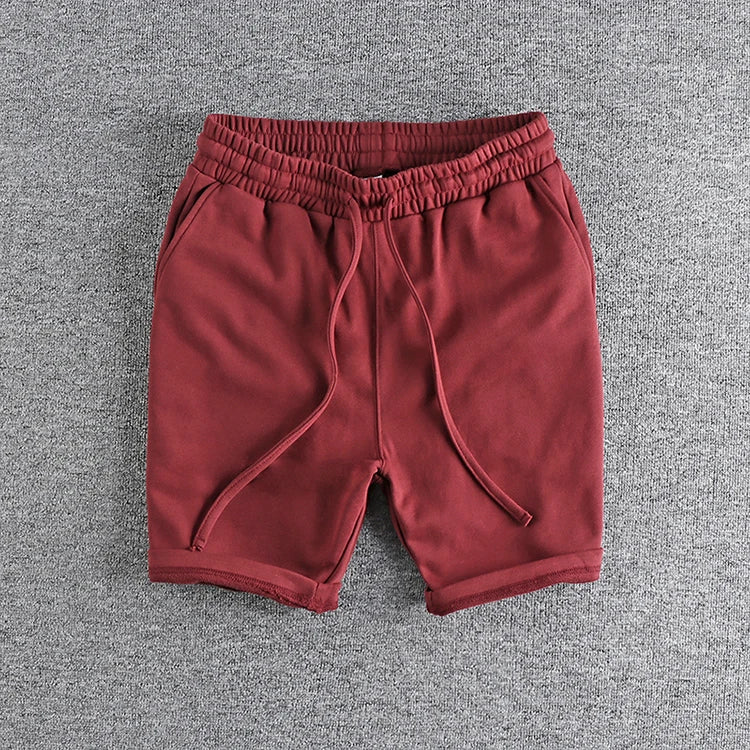 Short Séville en coton confort Jogging Rouge