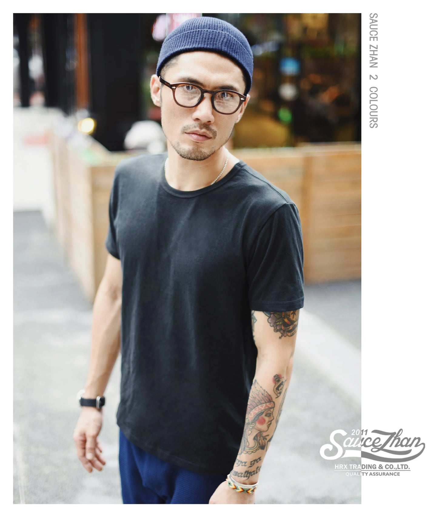 T-Shirt Qualité Supérieure 100% Coton Black