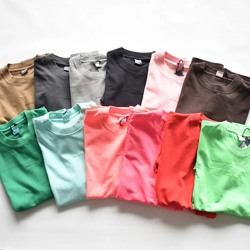 T-shirts Oversize Colors 100% Coton Lourd: 300g/m²