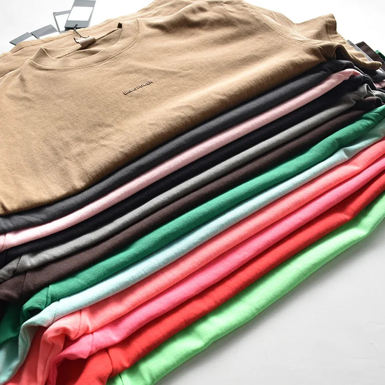 T-shirts Oversize Colors 100% Coton Lourd: 300g/m²