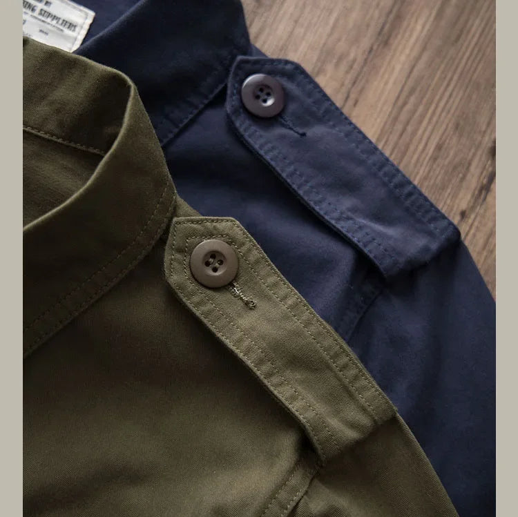 Veste American Vintage 100% Coton Détails épaules