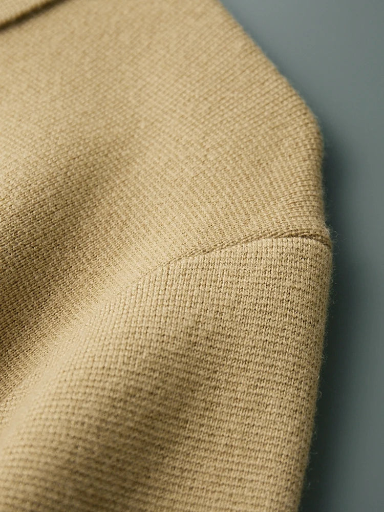 Veste Cardigan Busan 100% Laine Fine Détails épaule