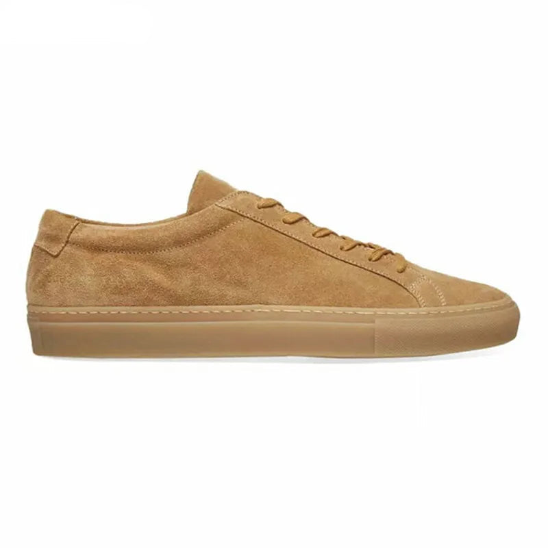 Baskets Loafers Camel Daim 1
