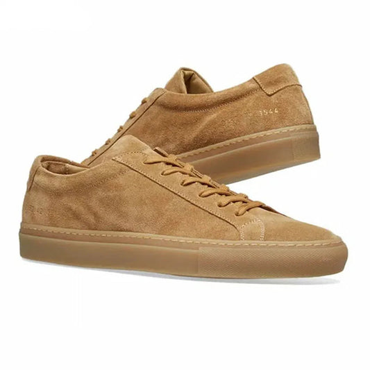 Baskets Loafers Camel Daim 3