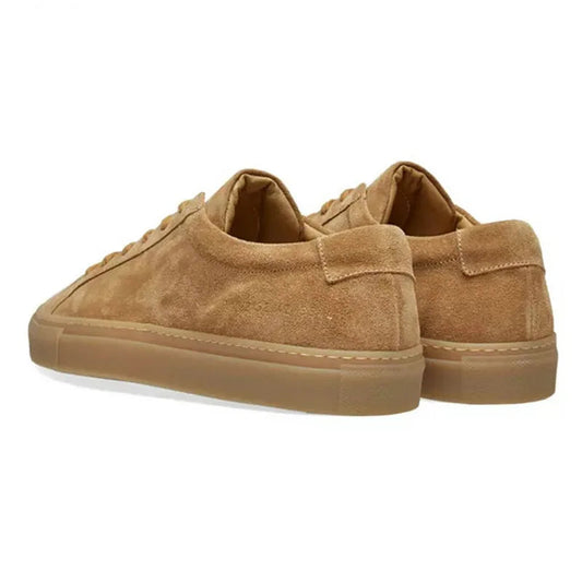 Baskets Loafers Camel Daim 4
