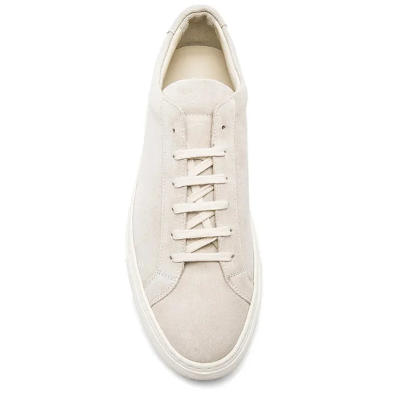 Baskets Loafers Daim Beige 1