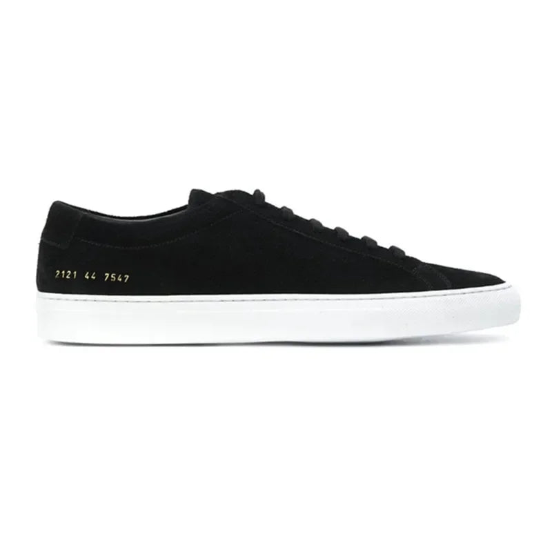 Baskets Loafers Daim Black