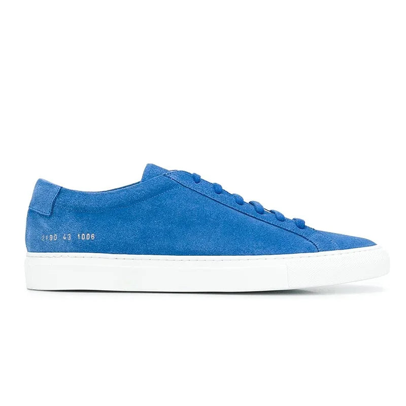 Baskets Loafers Daim Blue