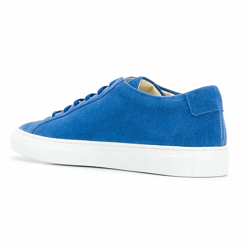 Baskets Loafers Daim Blue 2