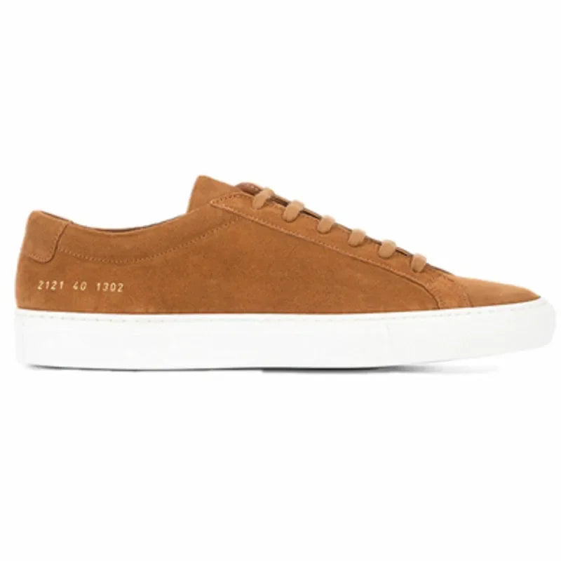 Baskets Loafers Daim Brown 