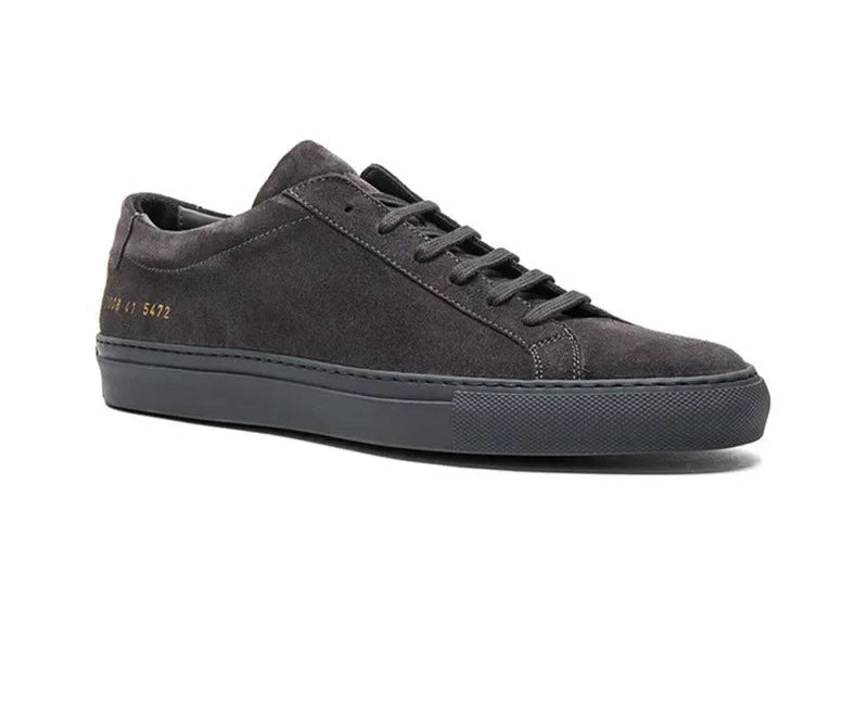 Baskets Loafers Daim Dark