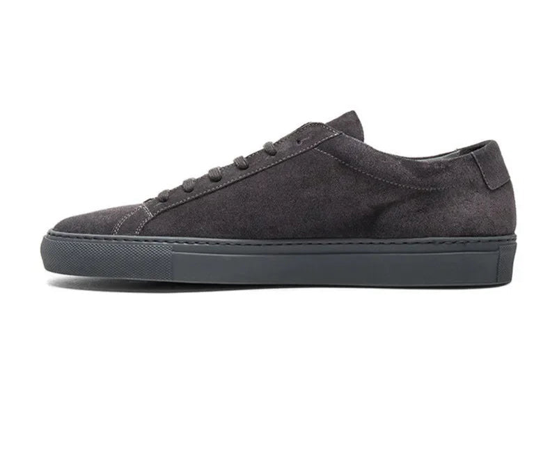 Baskets Loafers Daim Dark 1