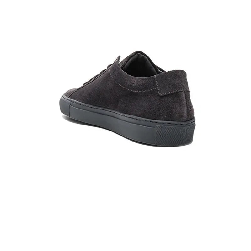 Baskets Loafers Daim Dark 3