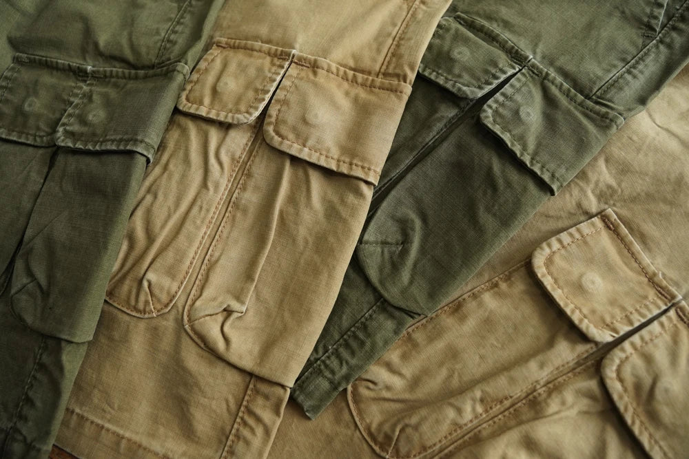 Bermuda Aubrac Cargo 100% Coton Details 1