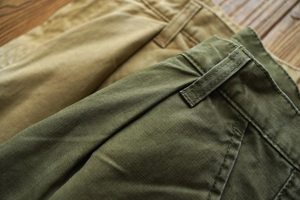 Bermuda Aubrac Cargo 100% Coton Détails Passants