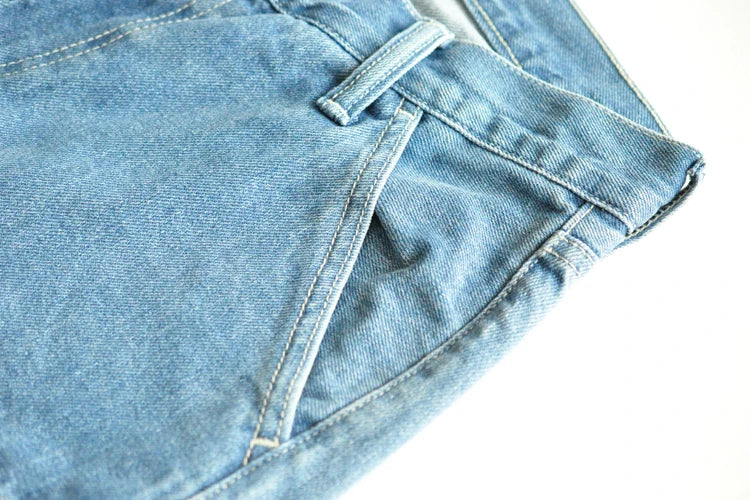Bermuda Cardiff en Jean Denim Détails Poche