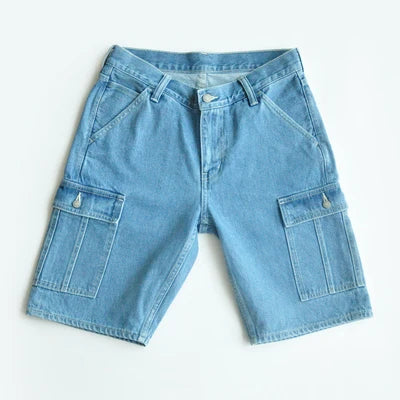 Bermuda Cardiff en Jean Denim Bleu Clair
