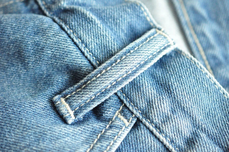 Bermuda Cardiff en Jean Denim Détails Passants