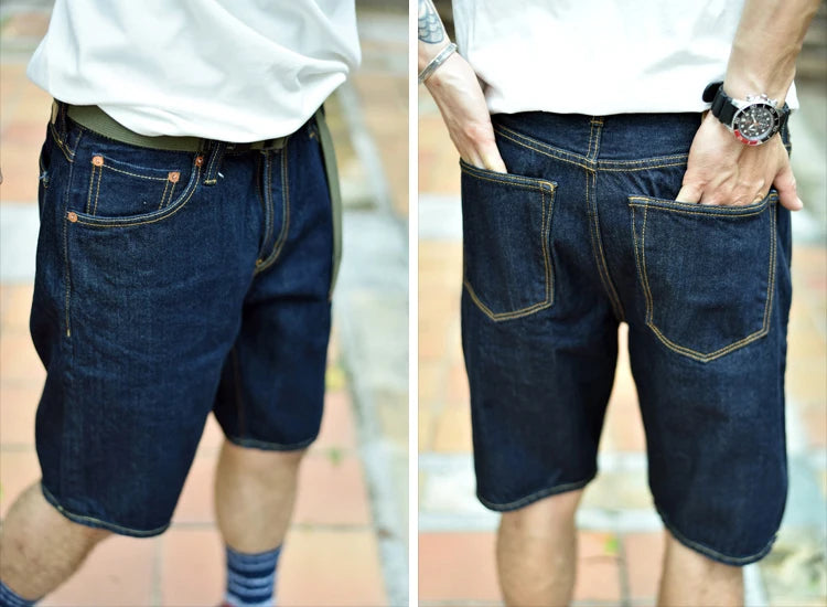Bermuda Ginko en Jean Denim Blue 3