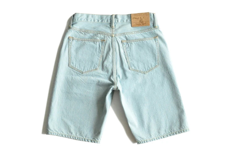 Bermuda Ginko en Jean Denim Sky Arrière