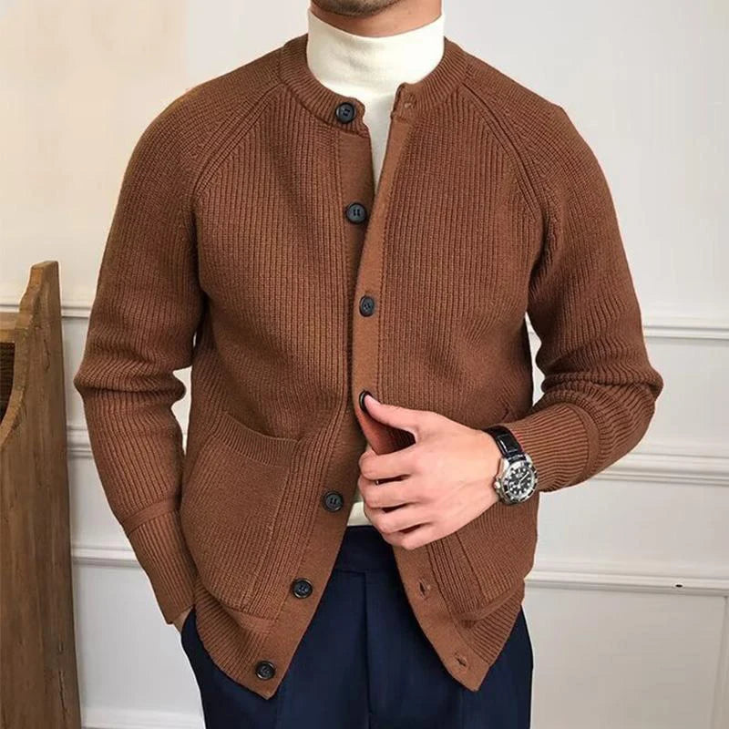Cardigan Messieurs Camel