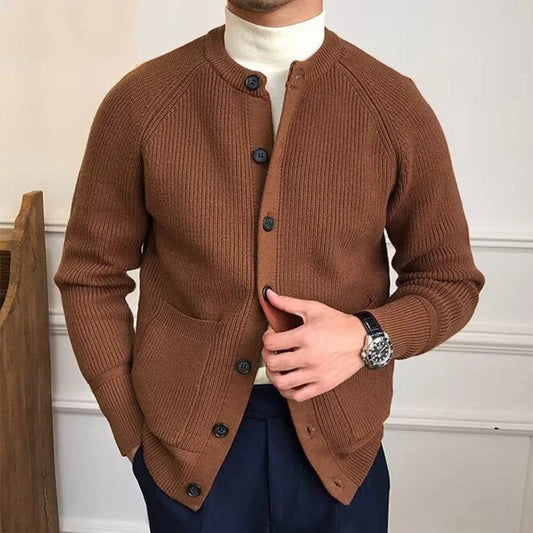 Cardigan Messieurs Camel